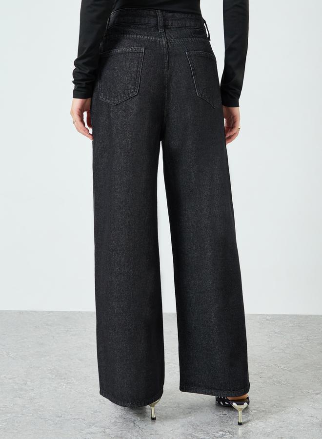 ستايلي جينز بأرجل واسعة - Image 3